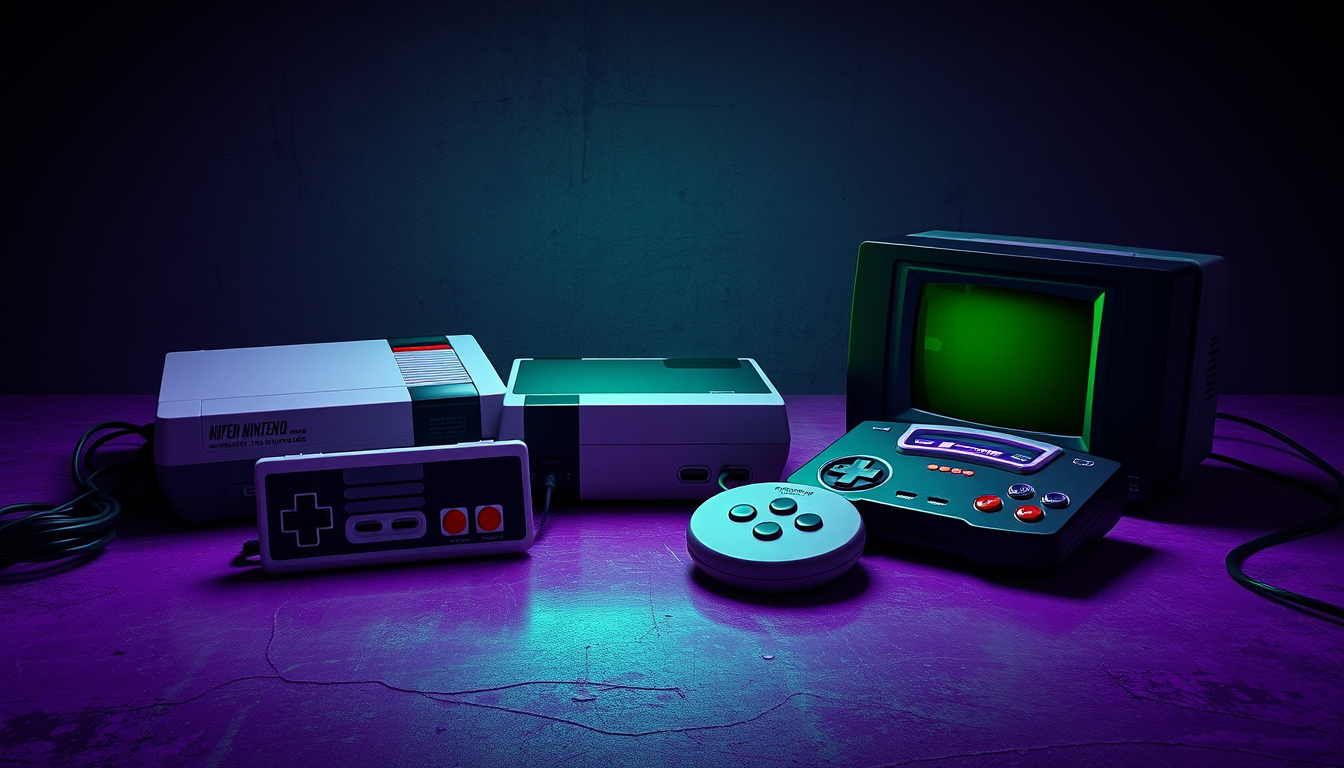 Retro Game Consoles